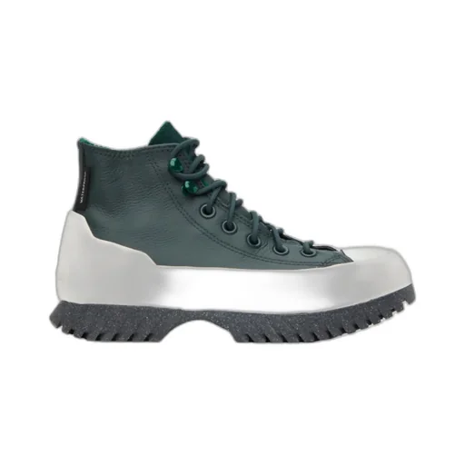 Round Head Lace High-Top Casual Sneakers