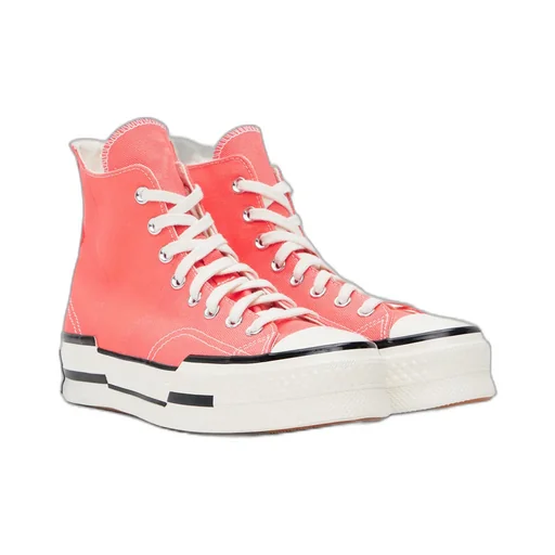 Logo Decorated High-Top Skate Shoes