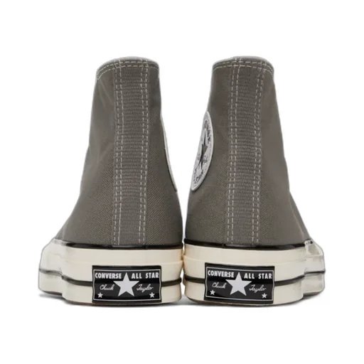 Round Head Lace High-Top Casual Sneakers