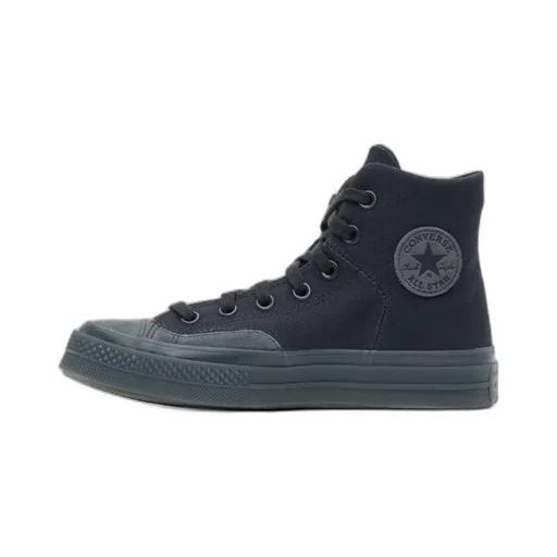 Round Head Lace High-Top Casual Sneakers