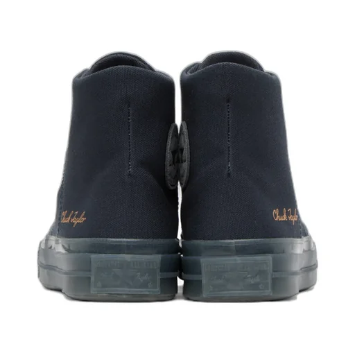 Round Head Lace High-Top Casual Sneakers