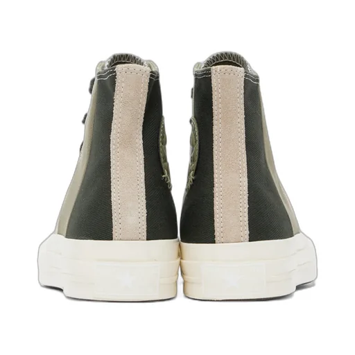 High-Top Skate Shoes With Splicing Design