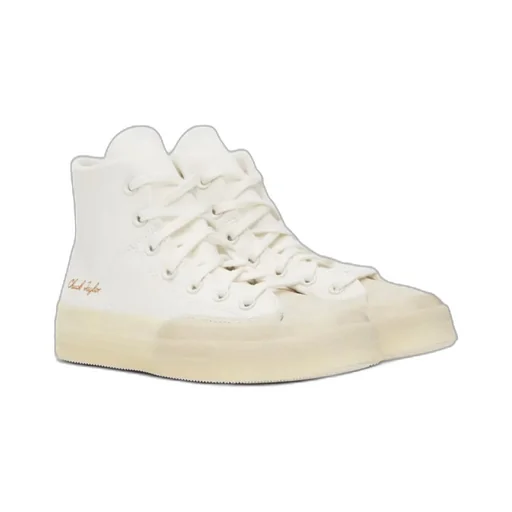 Logo Patch High-Top Skate Shoes