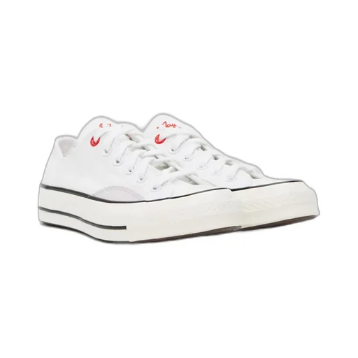 Logo Embroidery Low-Cut Skate Shoes