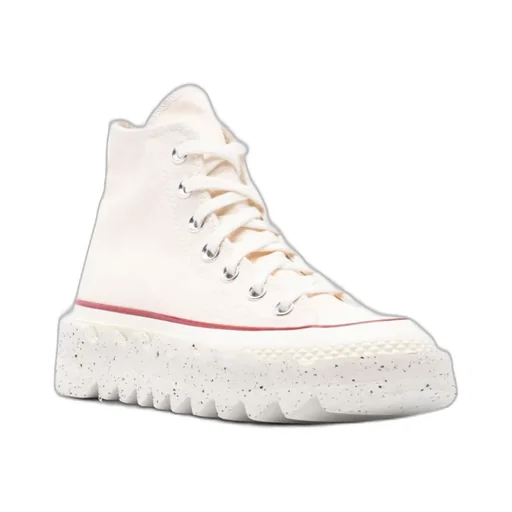 High-Top Laced Sneakers