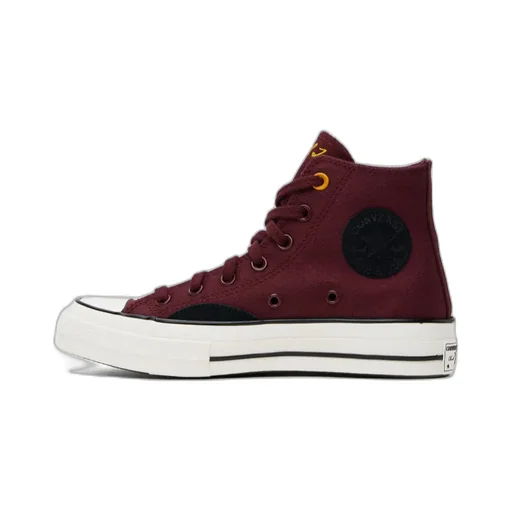 Logo Embroidered High-Top Skate Shoes