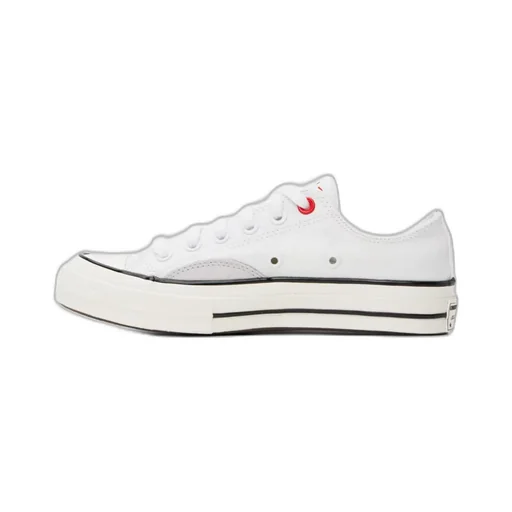 Logo Embroidery Low-Cut Skate Shoes