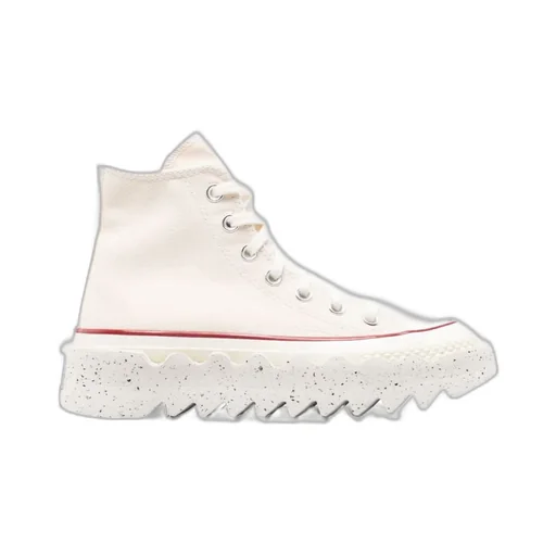 High-Top Laced Sneakers