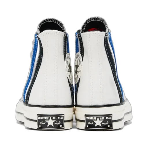 Striped Lace High-Top Casual Shoes