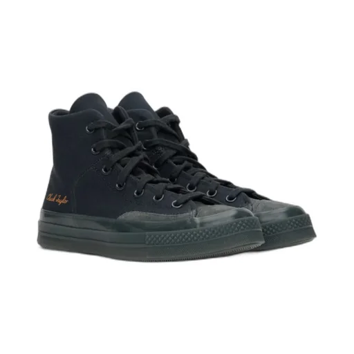 Logo Patch High-Top Skate Shoes