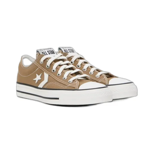 Logo-Lacing Low-Cut Casual Shoes