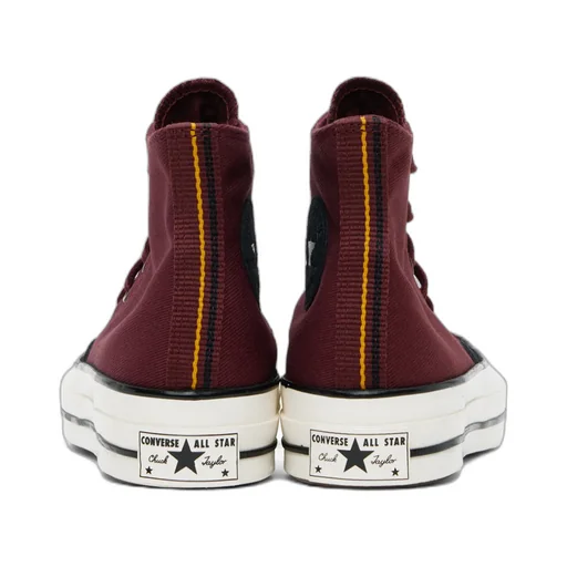 Logo Embroidered High-Top Skate Shoes