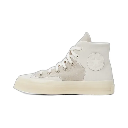 Logo Embroidered High-Top Skate Shoes