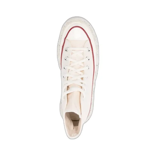 High-Top Laced Sneakers