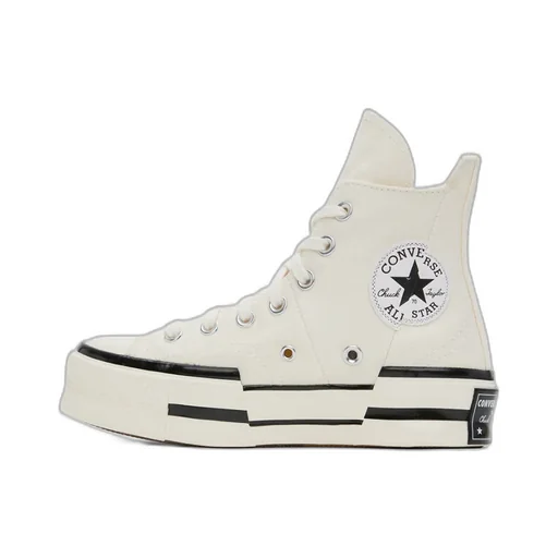 Chuck 70 Plus Egret High-Top Sneakers