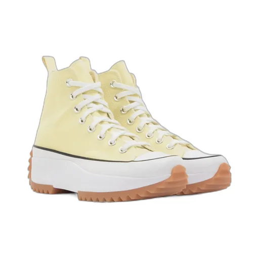 High-Top Lace-Up Casual Sneakers