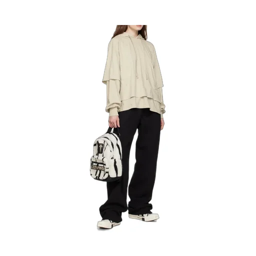 Square-Toe Shearling Sneakers
