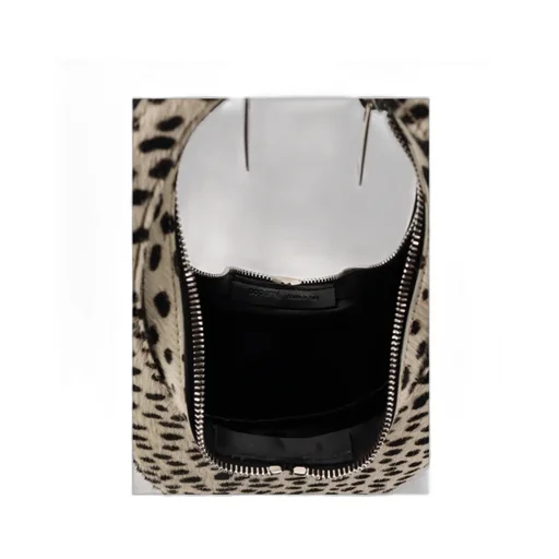 Leopard Print Swipe Bag