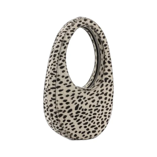 Leopard Print Swipe Bag