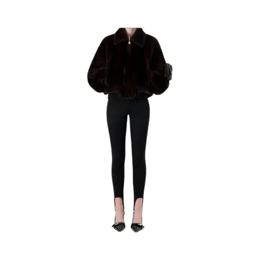Faux Fur Bomber Jacket