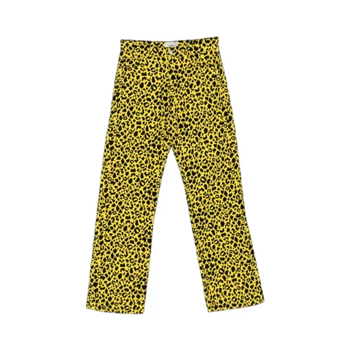 Leopard Print Jeans