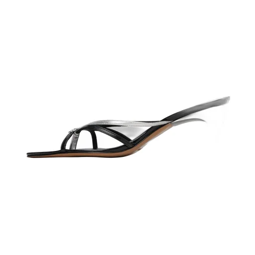 Low Strap High Heel Sandals