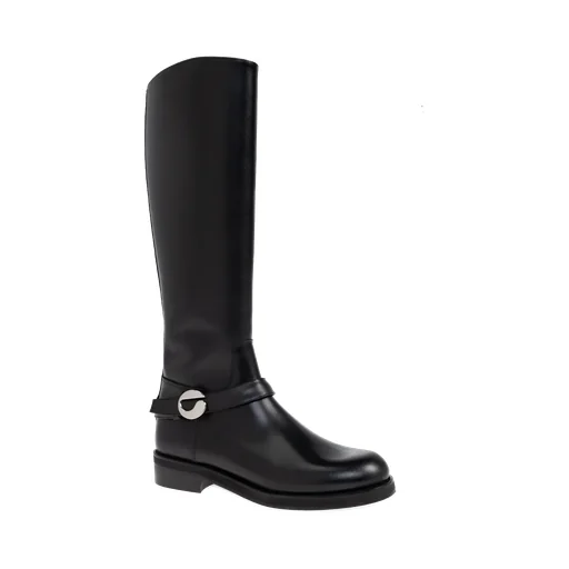 Buckle Strap Boots
