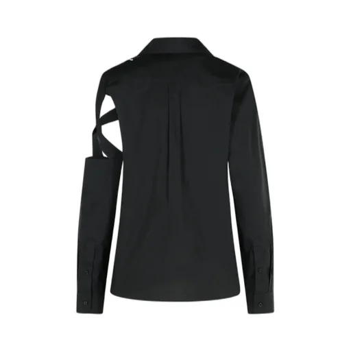 Cut-Out Buttoned Shirt