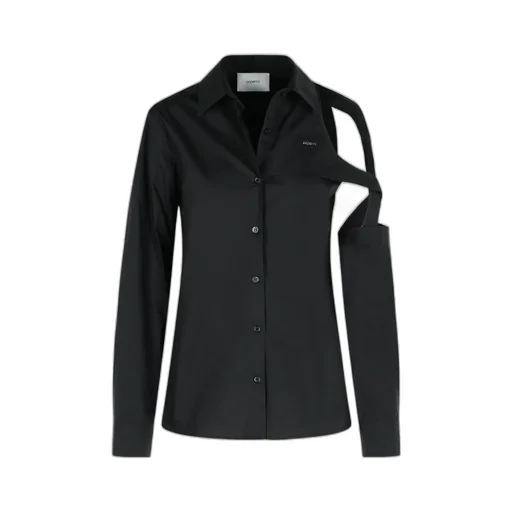 Cut-Out Buttoned Shirt