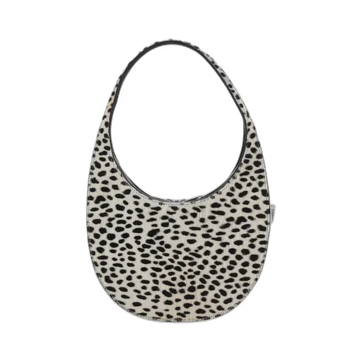 Soft Swipe Leopard Printed Shoulder Bag
