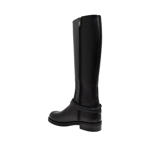 Buckle Strap Boots