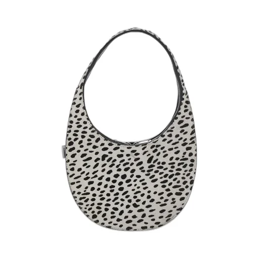 Soft Swipe Leopard Printed Shoulder Bag