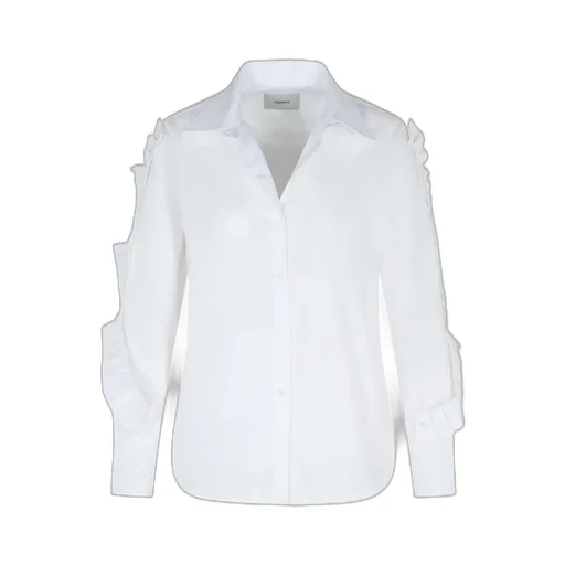 Ruffle Buttoned Shirt