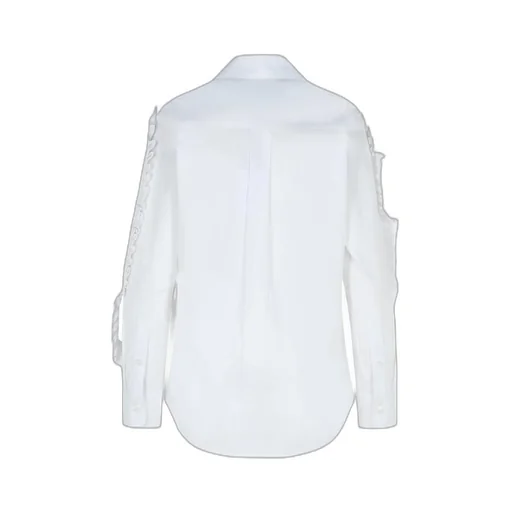 Ruffle Buttoned Shirt