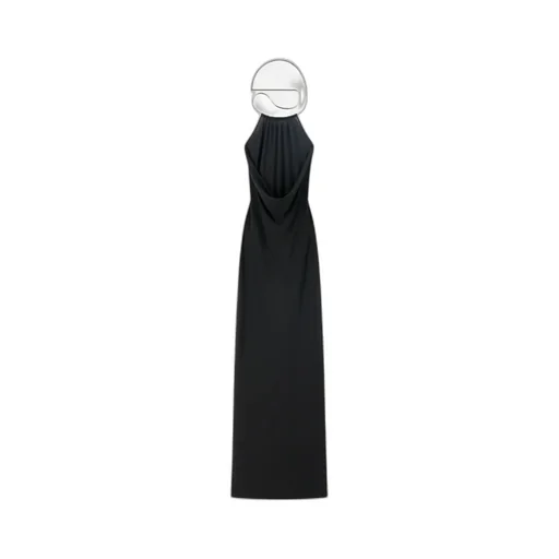 Halter-Neck Maxi Dress