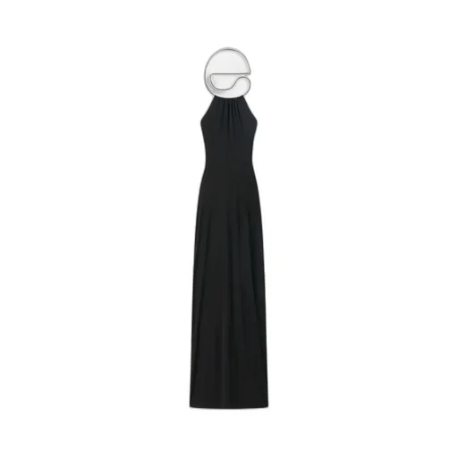 Halter-Neck Maxi Dress