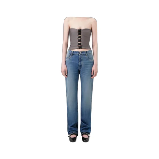 Multi Buckle Top