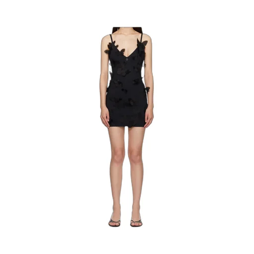 Appliqué-Detailing Dress