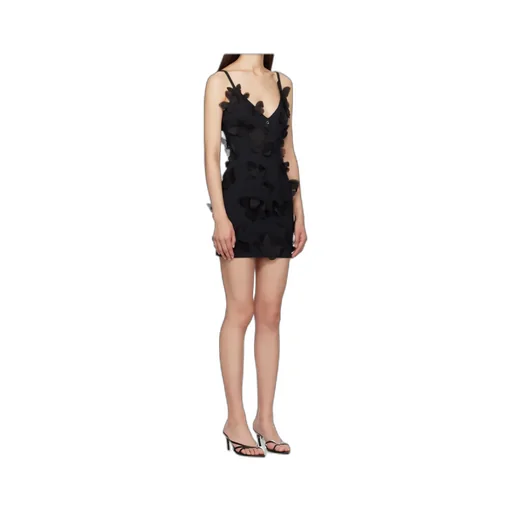 Appliqué-Detailing Dress