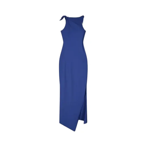 Asymmetric Floral Dress