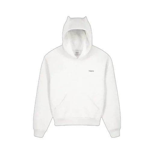 Horn Logo Embroidered Hoodie