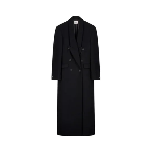 Logo Belted-Detail Coat