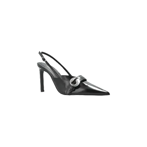 110Mm Slingback Pointed-Toe Pumps