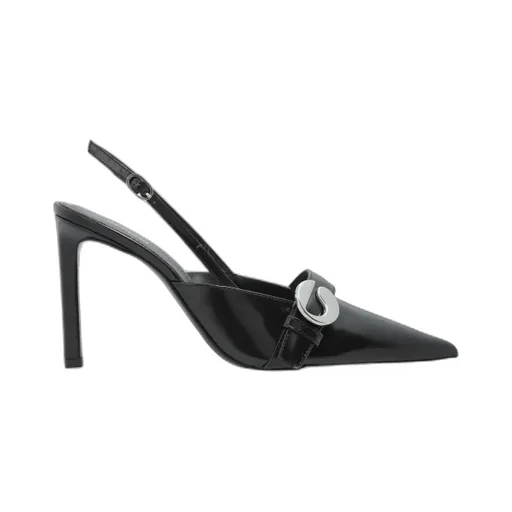 110Mm Slingback Pointed-Toe Pumps