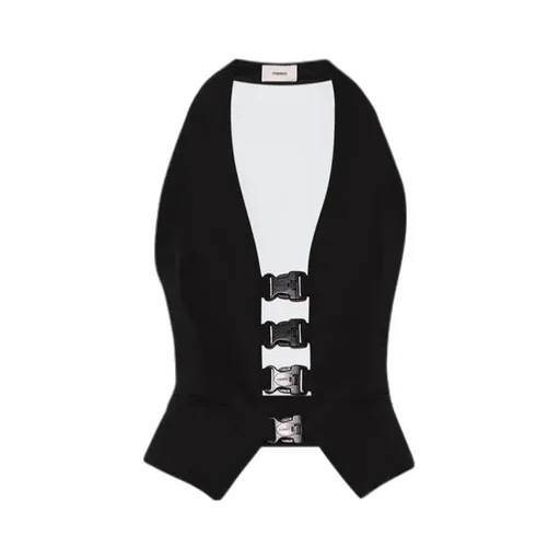 Buckle-Fastening Waistcoat