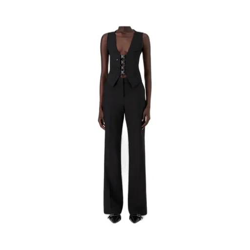 Buckle-Fastening Waistcoat