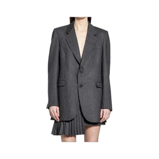 Single-Breasted Long Sleeve Suit Jacket