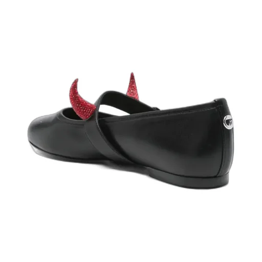 X Disney Horn Embellished Ballet Flats