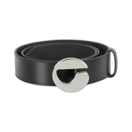 Logo Plaque Buckle Belt