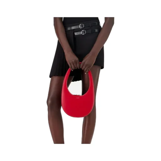 Swipe Oval-Frame Zip Shoulder Bag